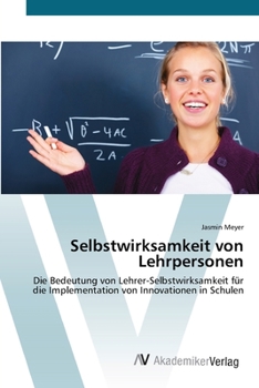 Paperback Selbstwirksamkeit von Lehrpersonen [German] Book