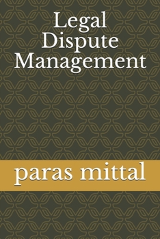 Paperback Legal Dispute Management Book