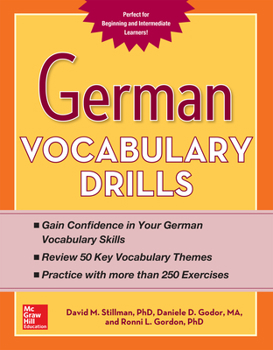 Digital German Vocabulary Drills Book