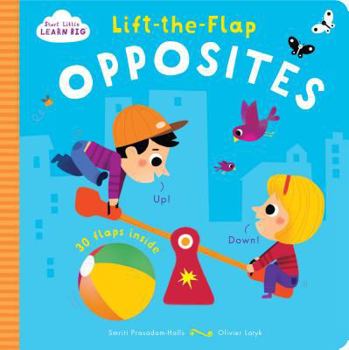 Board book Lift-The-Flap Opposites Book