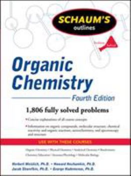Paperback Schaum's Outline of Organic Chemistry Book