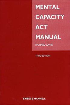Paperback Mental Capacity Act Manual Book