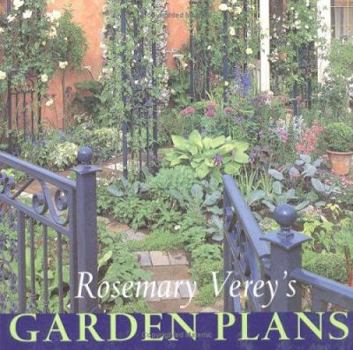 Paperback Rosemary Verey's Garden Plans Book