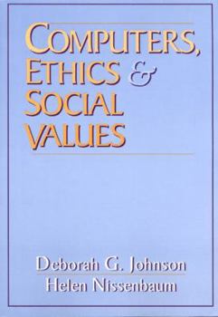 Paperback Computers, Ethics and Social Values Book