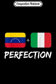 Composition Notebook: Venezuelan Plus Italian Perfection Heritage Gift  Journal/Notebook Blank Lined Ruled 6x9 100 Pages