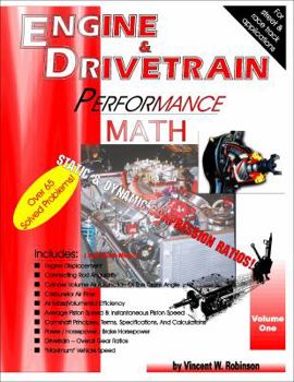 Paperback Engine & Drivetrain Performance Math (Volume One) Book