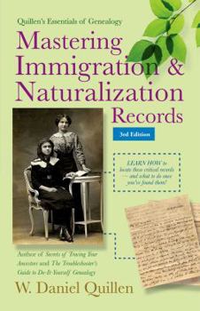 Paperback Mastering Immigration & Naturalization Records Book