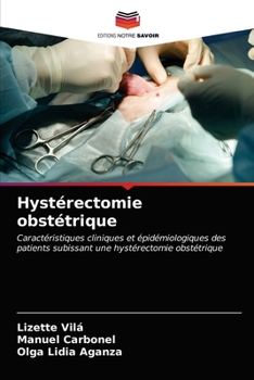 Paperback Hystérectomie obstétrique [French] Book