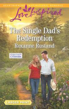 Mass Market Paperback The Single Dad's Redemption [Large Print] Book