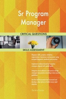 Paperback Sr Program Manager Critical Questions Skills Assessment Book