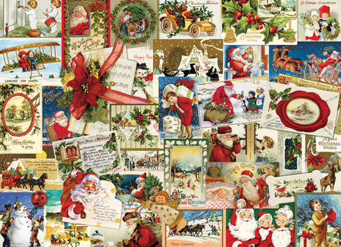 Toy Vintage Christmas Cards Book