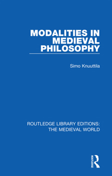 Paperback Modalities in Medieval Philosophy Book