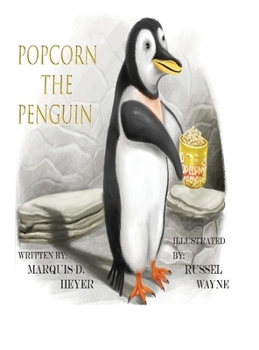Hardcover Popcorn the Penguin Book