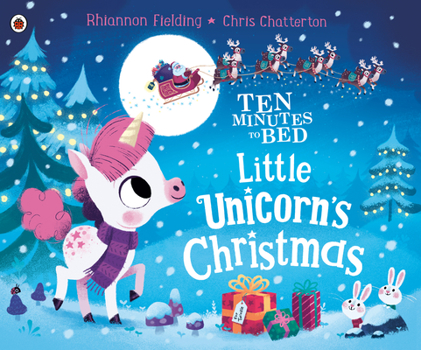 Hardcover Little Unicorn's Christmas Book