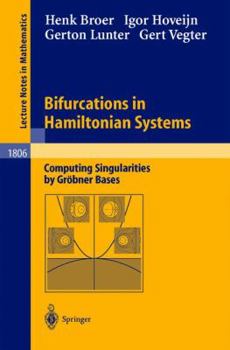 Paperback Bifurcations in Hamiltonian Systems: Computing Singularities by Gröbner Bases Book