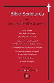 Paperback Bible Scriptures for Controversial Bible Questions Book