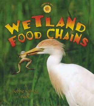 Paperback Wetland Food Chains Book