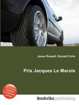 Paperback Prix Jacques Le Marois Book