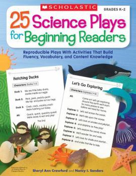 Paperback 25 Science Plays for Beginning Readers: Grades 1-2 Book