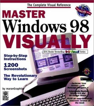 Paperback Master Windows 98 Visually [With Contains a Searchable Version of the Book, Links] Book