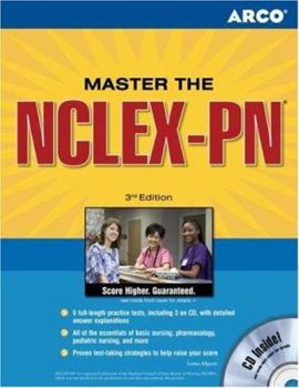 Paperback Master the NCLEX-PN [With CDROM] Book