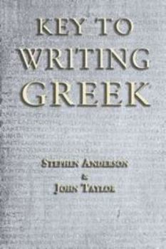 Paperback Key to Writing Greek Book