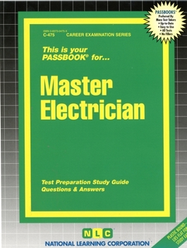 Paperback Master Electrician: Test Preparation Study Guide, Questions & Answers Book