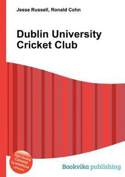 Paperback Dublin University Cricket Club Book