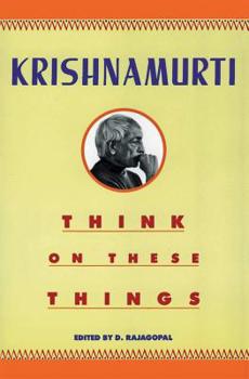 Paperback Think on These Things Book