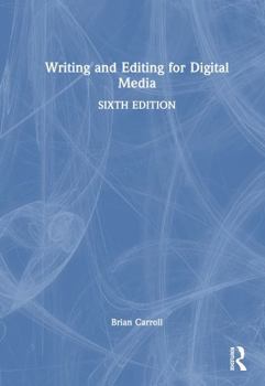 Hardcover Writing and Editing for Digital Media Book