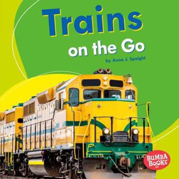 Library Binding Trains on the Go Book