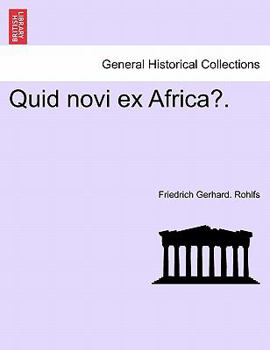 Quid novi ex Africa?.