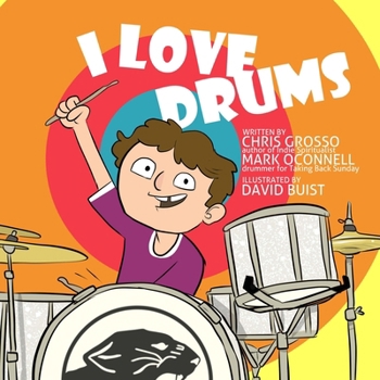 Paperback I Love Drums Book