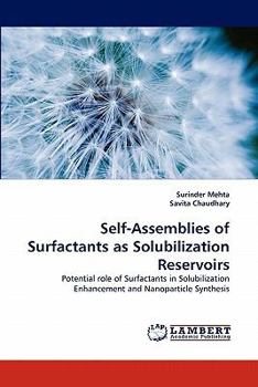 Paperback Self-Assemblies of Surfactants as Solubilization Reservoirs Book