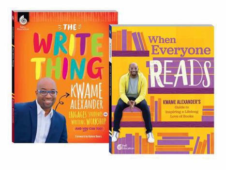 Kwame Alexander's Writing and Reading 2-Book Shrinkwrapped Bundle for Educators
