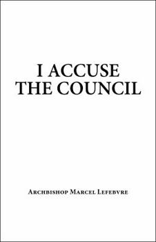 Paperback I Accuse the Council Book