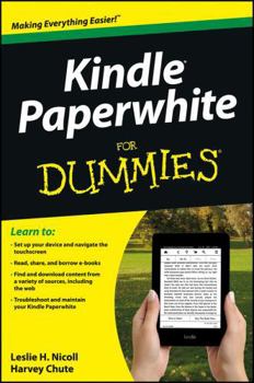 Paperback Kindle Paperwhite for Dummies Book