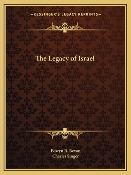 Paperback The Legacy of Israel Book