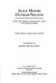 Hardcover The Dunbar Speaker and Entertainer: The Poet and His Song Book