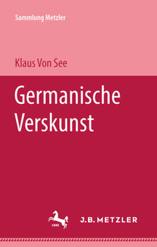 Paperback Germanische Verskunst [German] Book