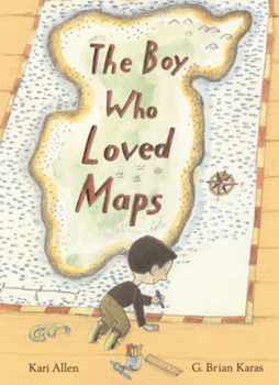 Library Binding Boy Who Loved Maps Book