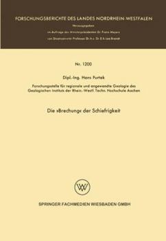 Paperback Die »Brechung« Der Schiefrigkeit [German] Book