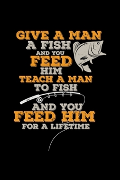 Paperback Man fish feed for a lifetime: 6x9 Aquarium - grid - squared paper - notebook - notes Book