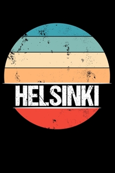Paperback Helsinki: 100 Pages 6 'x 9' - College Ruled Paper Journal Manuscript - Planner - Scratchbook - Diary Book