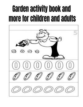 Paperback Garden activity book and more for children and adults Book