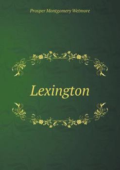 Paperback Lexington Book