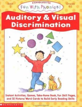 Paperback Auditory/Visual Discrimination Book