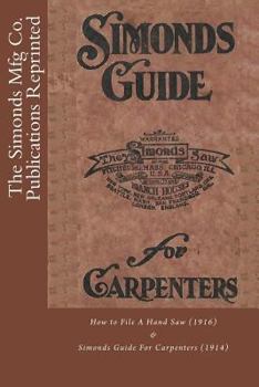 Paperback The Simonds Mfg Co. Publications Reprinted Book