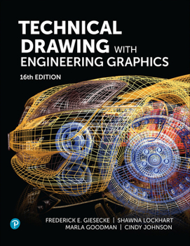 Hardcover Technical Drawing with Engineering Graphics Book