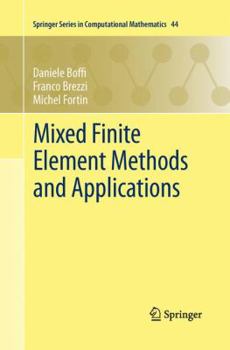 Paperback Mixed Finite Element Methods and Applications Book